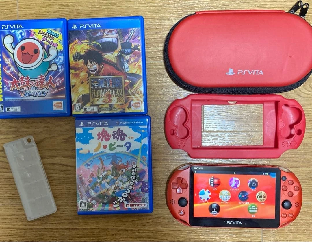 Sony PlayStation Vita NTSC-J Red Video Game Consoles for sale | eBay