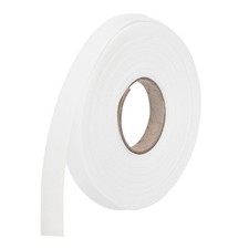 1/2 Inch Double Fold Bias Tape Continuous Bulk Bias Tape White 10 Yards