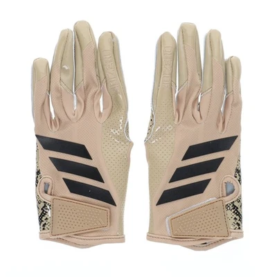 adidas Adizero15 Electric Exotic Lead Football Gloves Mens Beige JL0964