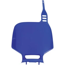 UFO Number Plate Front Reflex Blue YA02874089 for Yamaha YZ85/YZ80