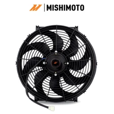 Mishimoto 16 Inch High-Flow Radiator Cooling Race Line Fan Kit - Universal