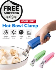 Anti-Hot Bowl Holder Dish Clamp Pot Pan Gripper Clip Hot Dish Plate Bowl Clip