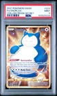 2021 POKEMON SWORD & SHIELD CHILLING REIGN SECRET #224 FULL ART/SNORLAX PSA 9