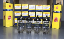 Matched Quad (4pcs) Philips PCC85 NOS Tubes 1972 Heerlen Holland | Vintage Audio