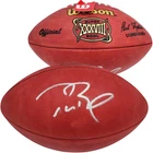 Tom Brady Signed Official NFL Leather Super Bowl XXXVIII Logo Football Fanatics
