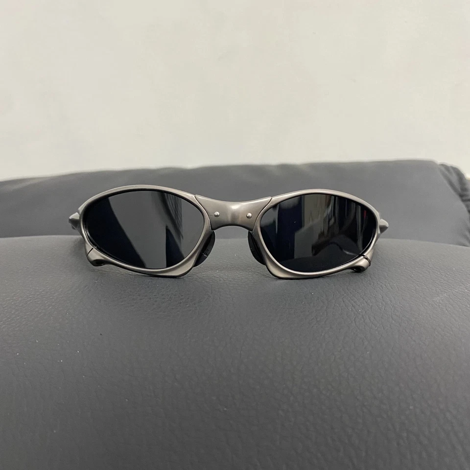 Oakley Penny X-Mental Sunglasses Black Lenses Gray Frame Y2K Vintage - Photo 4/4