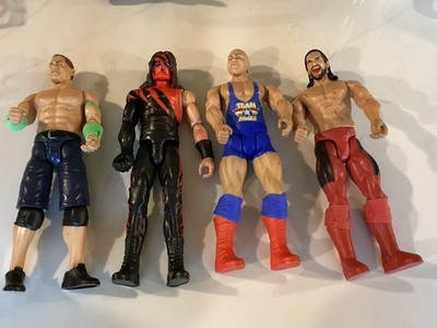 Mattel  WWE Wrestling Action Figures, Kane,Seth,Kurt,John Cena..READ,WELL LOVED