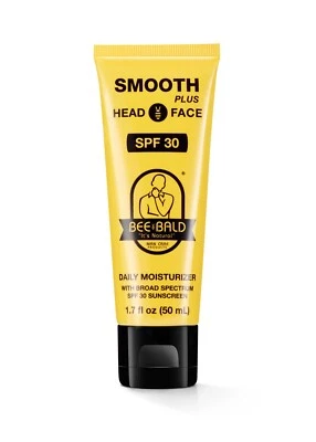 Bee Bald SMOOTH PLUS Daily Moisturiser with SPF 30