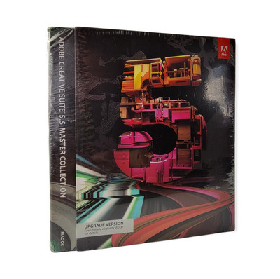 Adobe Creative Suite 5.5 Master Collection Upgrade Version - Mac