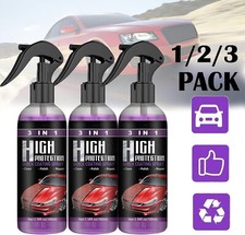 3 Quick Hydrophobic 3 in 1 High Protection Car Coat Ceramic Coating Spray 100ML