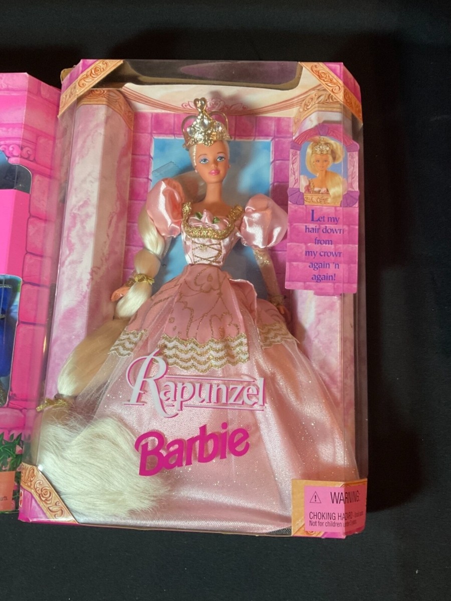 Mattel 1997 Barbie Rapunzel and Prince Ken New in Box | eBay