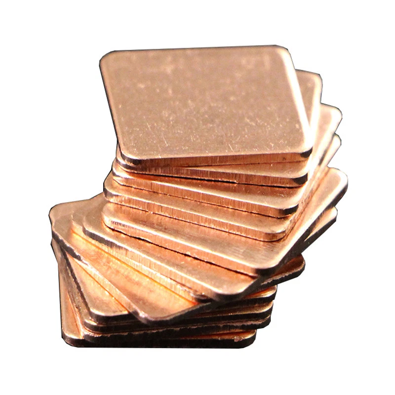 15x15x1mm Heatsink Copper Shim Thermal Pads for Laptop GPU CPU VGA 1pcs - Image 4 of 4