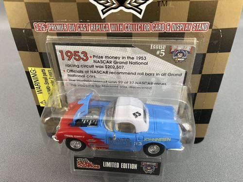 Racing Champions 1953 Banes Motor #53 Corvette Diecast w/Card S/N6220 NIB - Picture 3 of 8