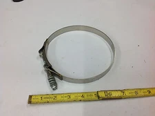 Caterpillar 240-2651 2456-96, 6" to 6-5/16" T-Bolt Spring Flex Hose Clamp NEW
