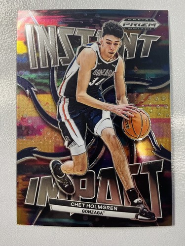 2022 23 Panini Prizm Chet Holmgren Rookie Card EBay