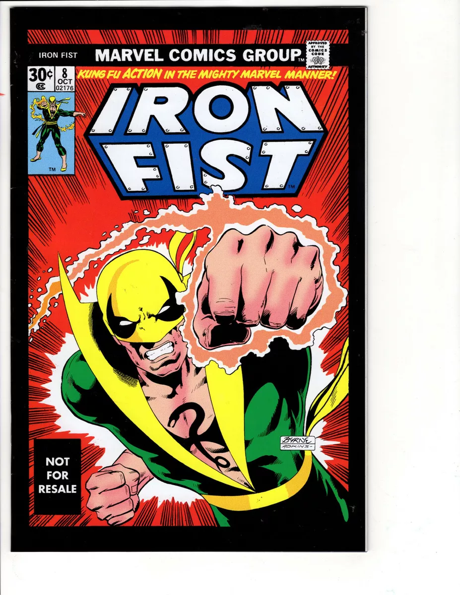 MARVEL LEGENDS COMIC BOOK REPRINT-IRON FIST #8