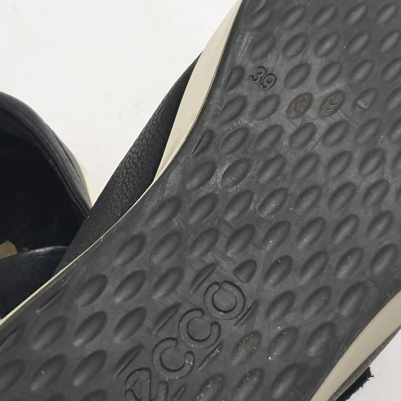 ecco shoe laces black