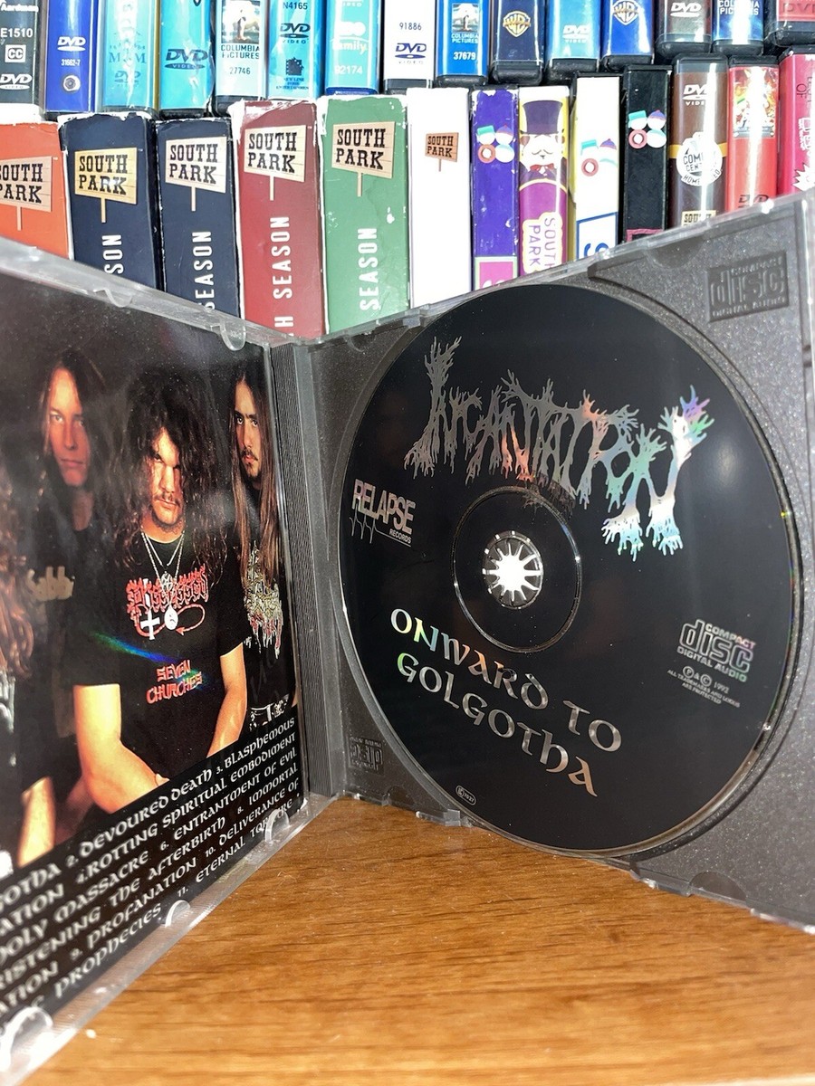 独CD Incantation Onward To Golgotha RR60372 Relapse Records /00110 Incantation - Onward To Golgotha (CD, 1992) Relapse Records