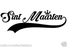 Sint Maarten... Sint Maarten Vinyl Wall Art Quote Decor Words Decals Sticker