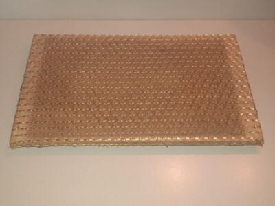Schallwand mit Stoff aus VEB Funkmechanik Neustadt/Glewe 5/54/W KML (ECH11 )