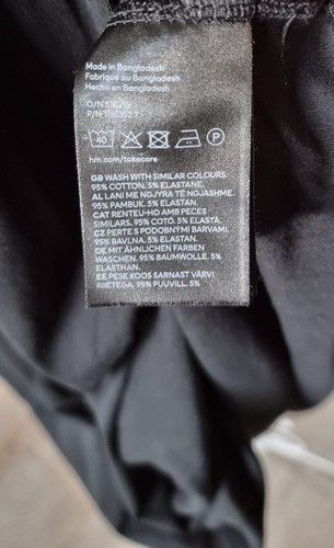 H&M Mama Maternity Schwangerschaft Umstandsmode Kleid Schwarz | S - Bild 5 von 5