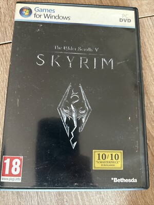 The Elder Scrolls V: Skyrim (PC DVD, Games for Windows) Complete with Map