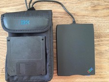 IBM Floppy Drive Portable USB  Travel Case 3.5 inch Disc Model MPF82E