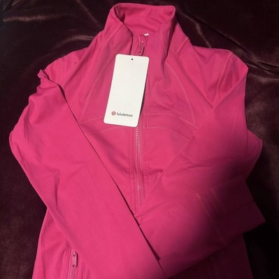 Lululemon Women's Tracksuit Set Jacket & Leggings Pink Brown Beige