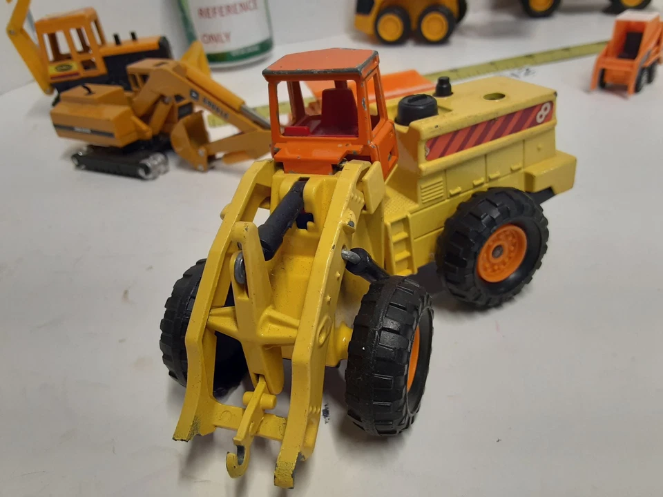 Vintage Majorette Articulated Front End Loader 1:56 &Other Diecast/Plastic Toys - Image 3 of 4