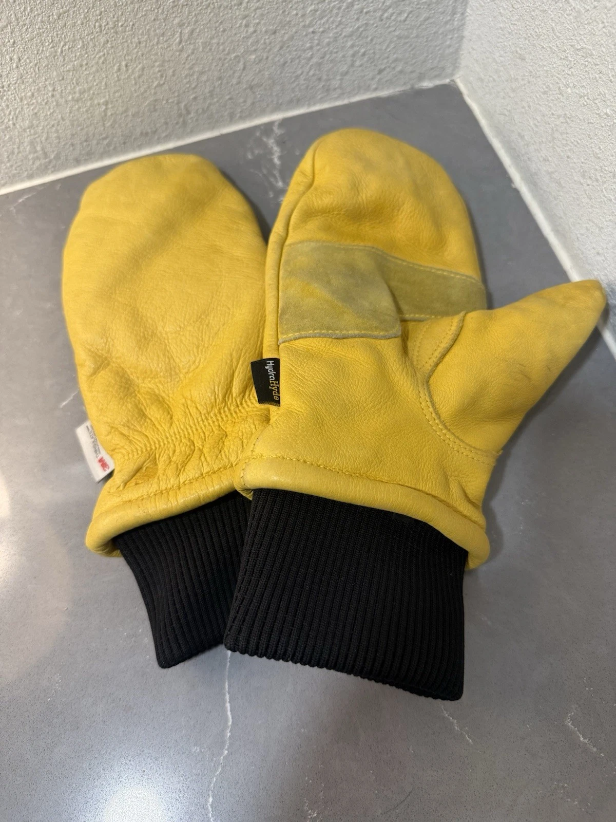 Wells Lamont HydraHyde 3M Men’s Insulated Mitten Snow Skiing Gloves Cowhide Sz L