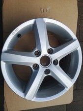 1xAlufelge VW Golf 5 6 7 Caddy 2AA Golf Plus 15Zoll 6.5" 5x112 ET43 5K0071495.