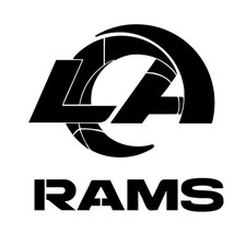 Los Angeles Rams Stencil
