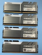 G.SKILL TridentZ RGB 32GB 4x8GB 4133 MHz CL17 DDR4 17-17-17-37 RAM Memory
