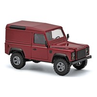 Busch 54357 Land Rover Defender 90 Kasten, Rot, H0, Neu 2026