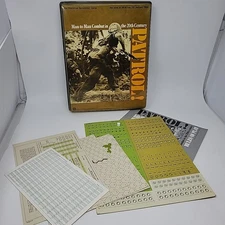SPI Patrol! War Board Game Historical Simulation Unpunched 1974