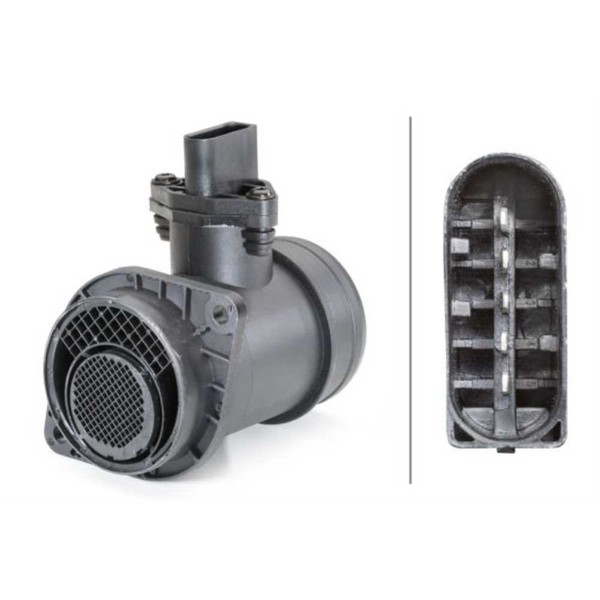 Hella Luftmassenmesser FüR VW Passat Variant 1.9 TDI 2.5 Skoda Superb I-image