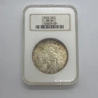 1923 $1 Peace Dollar ** TONER **  NGC MS64 In OLD FATTY HOLDER Silver 90 %