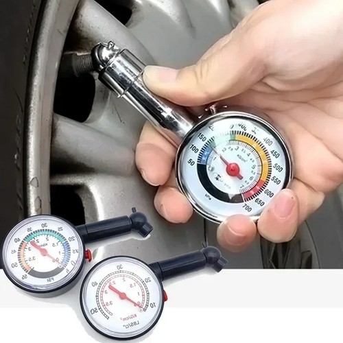 Tyre Pressure Gauge Monitor Meter for Car Van Lorry Truck Motorcycle Bike UK