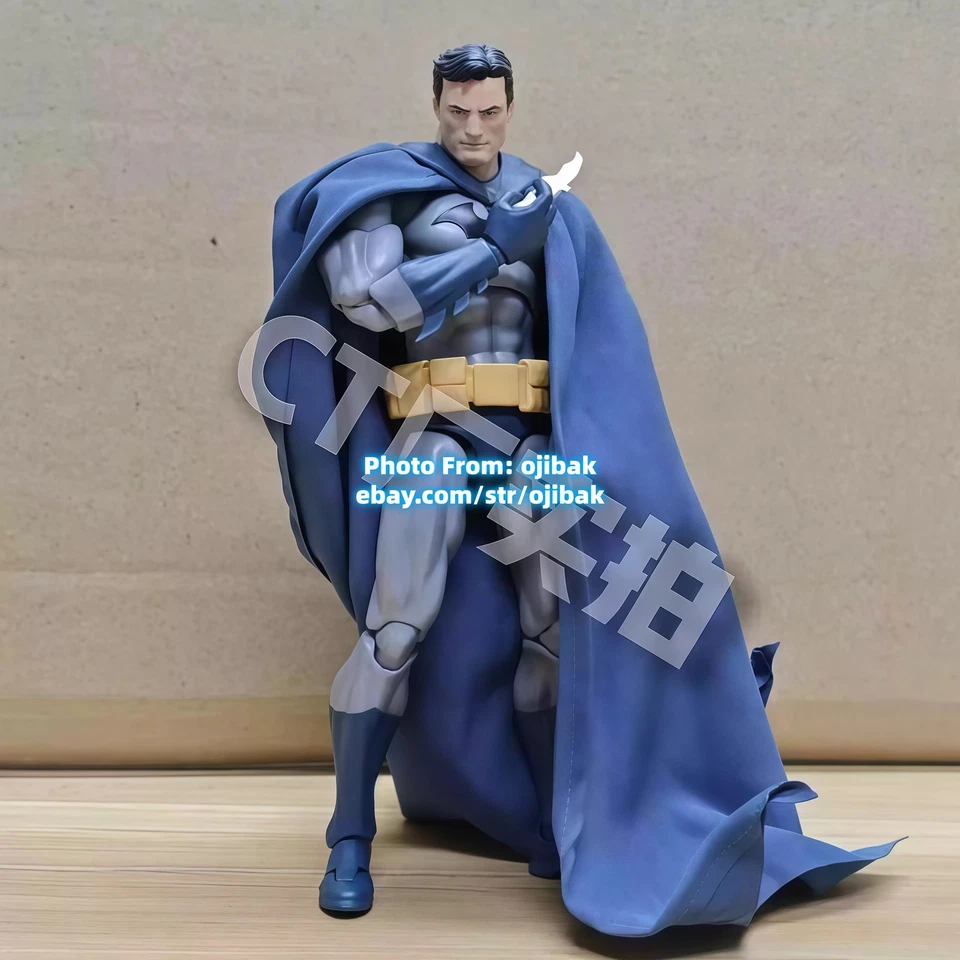 Hot-New CT Toys MAFEX No.105 Hush Batman Blue Ver Action Figure Boxed Xmas Gift‌ - Image 4 of 4