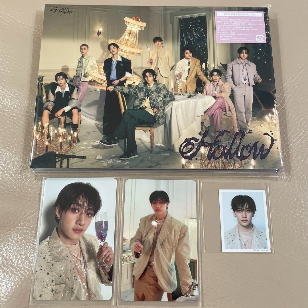Stray Kids Bang Chan HOLLOW Japan B ver. Official CD + ZINE +