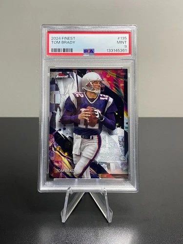 Tom Brady 2024 Topps Finest PSA 9