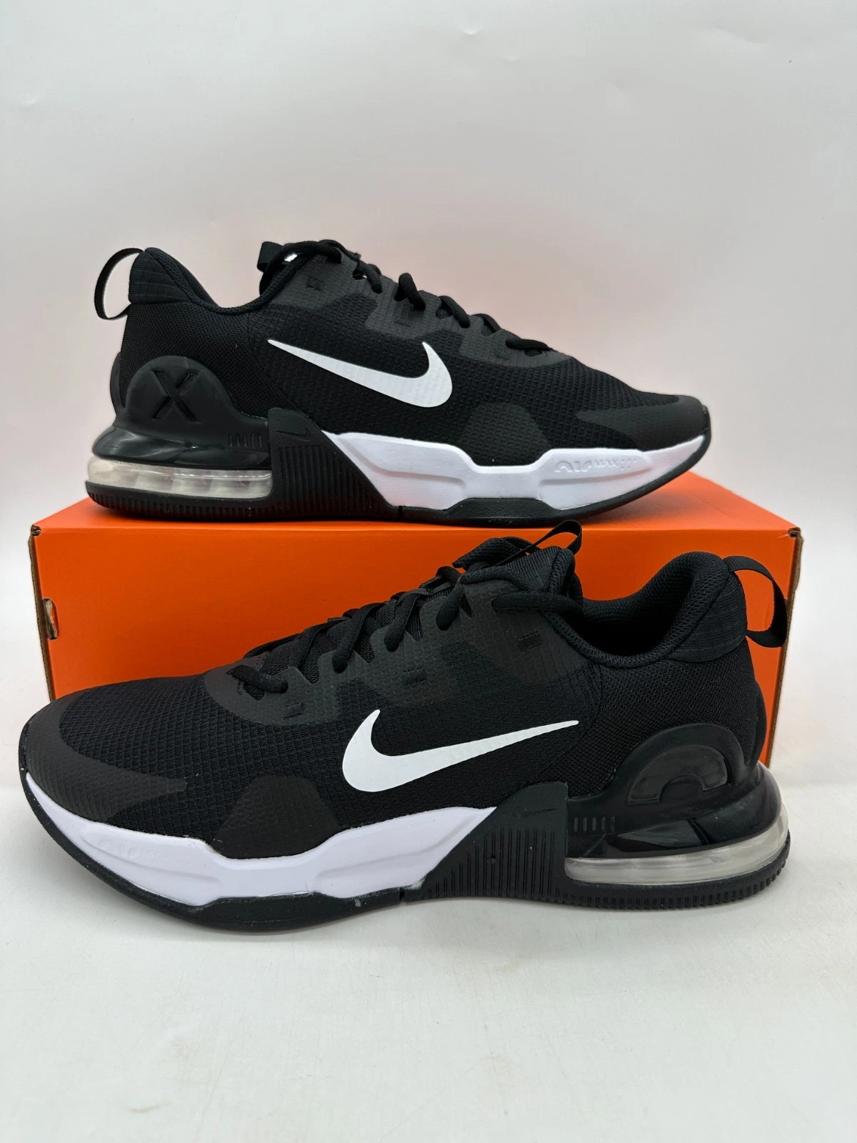 Nike Air Max Alpha Trainer 5 Men's Size 10 Black Gym Athletic Shoes DM0829 001