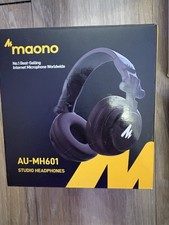 Maono AU-MH601 Studio Headphones Black, Model AU-MH601, MPN AU-MH601