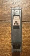 Eaton CH120 Plug In Circuit Breaker Cutler Hammer 20 Amp 1 Pole 120 Volt