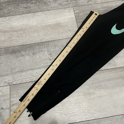 Nike Sportswear Swoosh Track Pants Jogger Trousers Girls Small Black CJ7421-010 - Picture 10 of 13