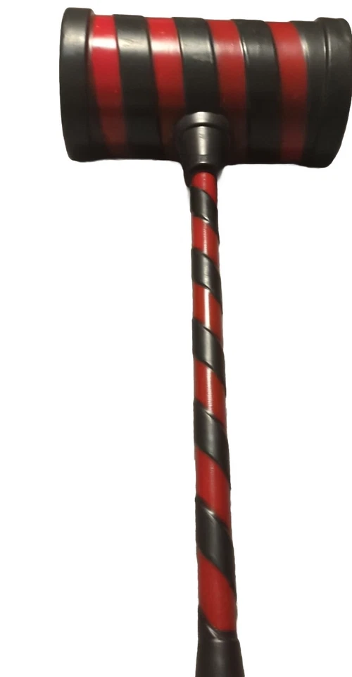 Acessório fantasia preto martelo Halloween personalizado essencial - Imagem 3 de 4