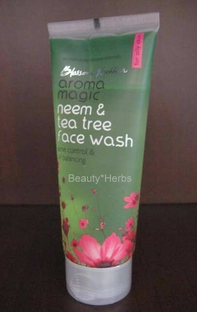 aroma magic neem and tea tree face wash 200ml