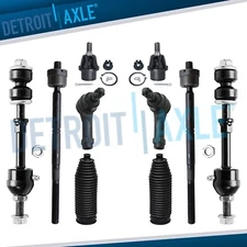 2WD Front Inner Outer Tierod Sway Bar Lower Ball Joints for Ford F-150 2005-2008