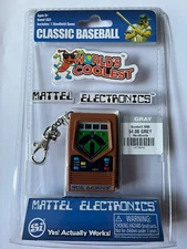 Mattel Electronics Hand Held Classic Baseball Game By Basic Fun 2016 (BRAND NEW)