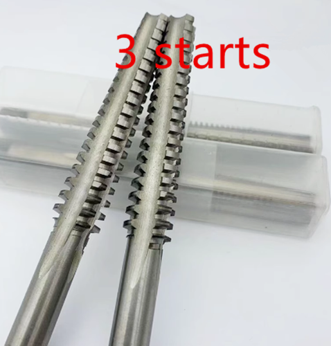 TR8 x 6 ( P2) 3 start tap Trapezoidal Metric HSS Right Hand Thread Tap ...